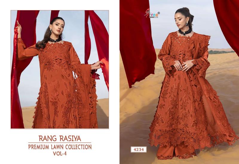 Shree fabs rang rasiya premium vol-4 salwar suit wholesale market in kolkata